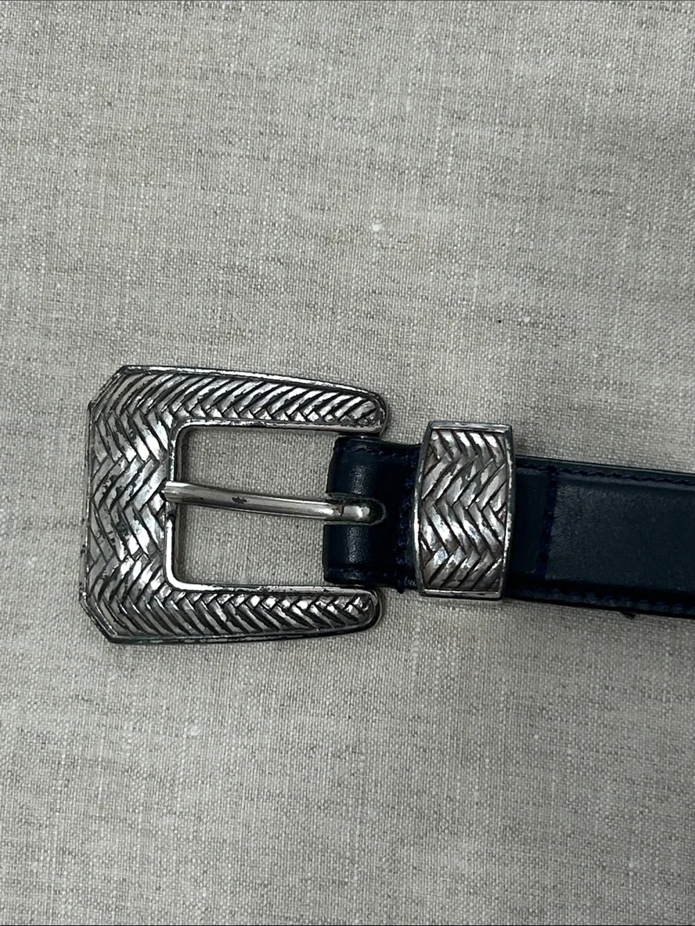 Talbots leather belt